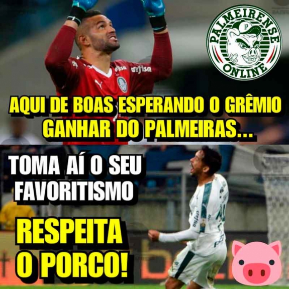 Libertadores: os memes de Grêmio 0 x 1 Palmeiras