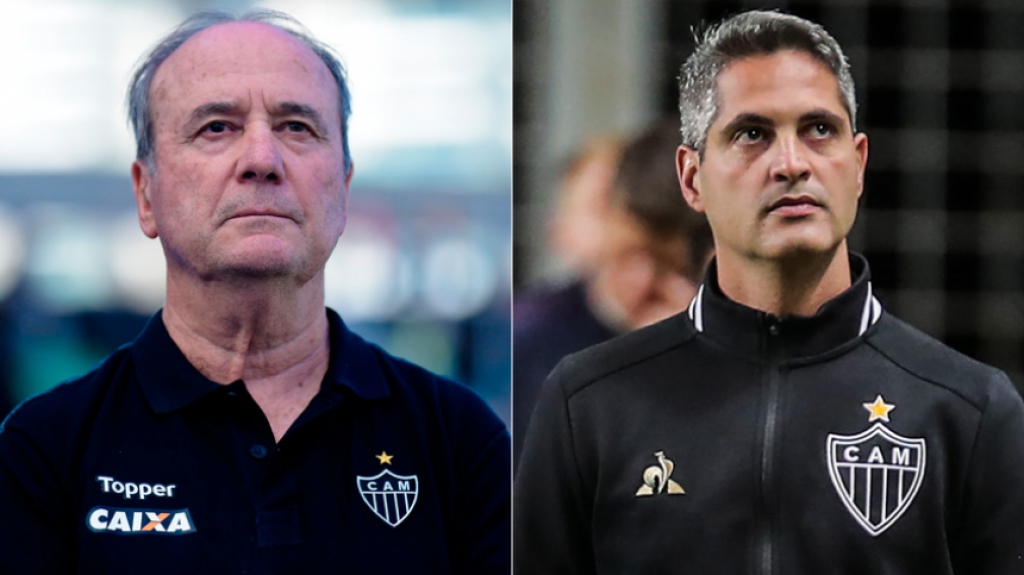 Montagem Técnicos - Levir Culpi e Rodrigo Santana