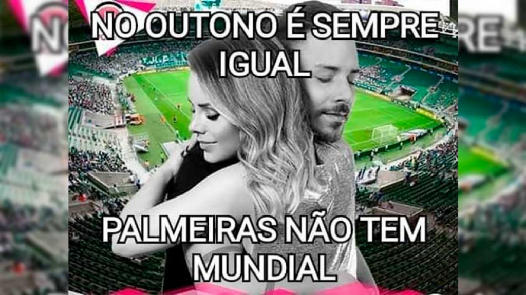 Show de Sandy & Júnior gera piadas após eliminação do Palmeiras
