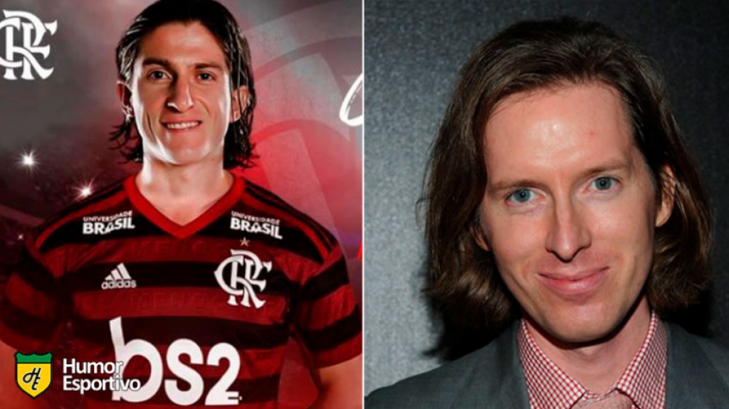 Sósias do futebol: Filipe Luís e Wes Anderson