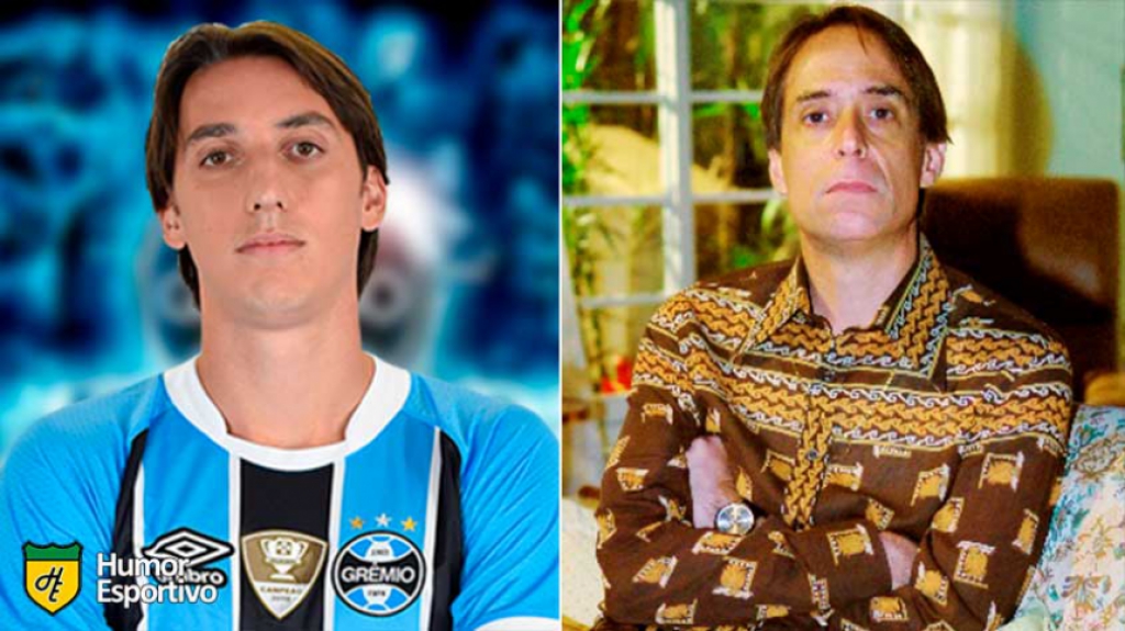 Sósias do futebol: Pedro Geromel e Agostinho Carrara