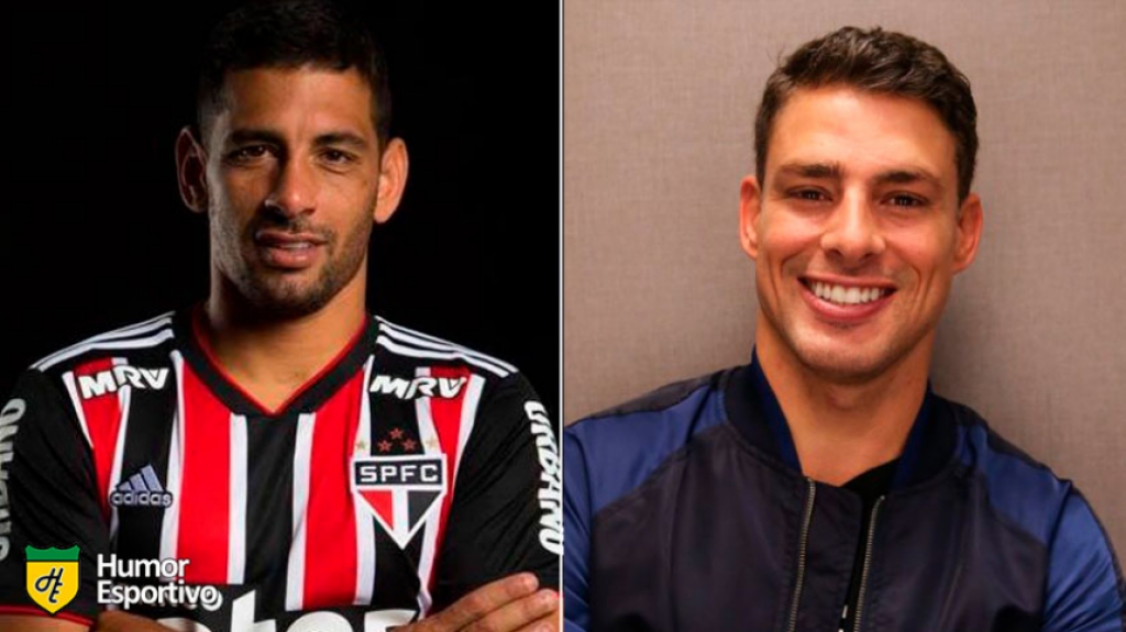 Sósias do futebol: Diego Souza e Cauã Reymond
