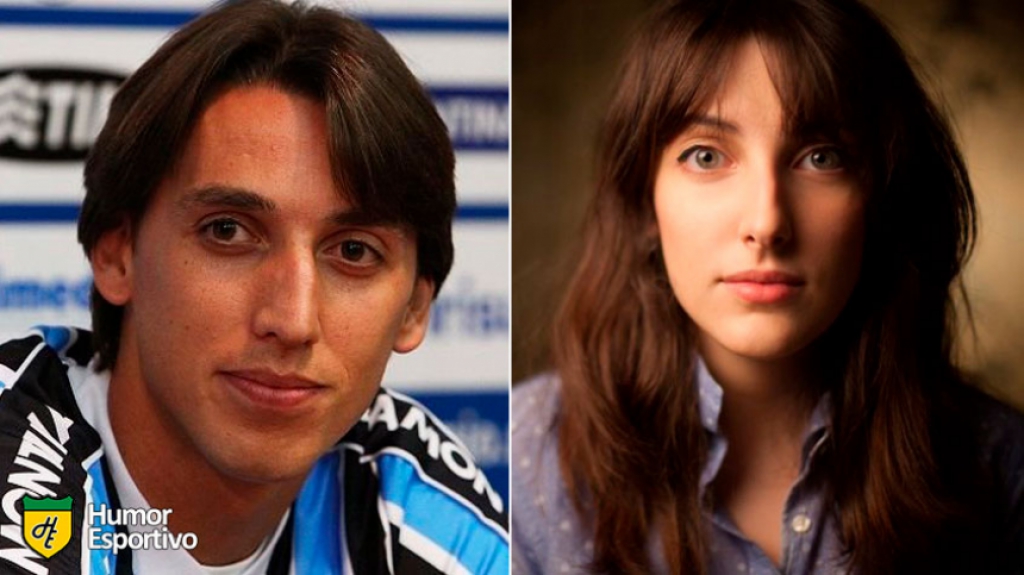 Sósias do futebol: Pedro Geromel e Clarice Falcão