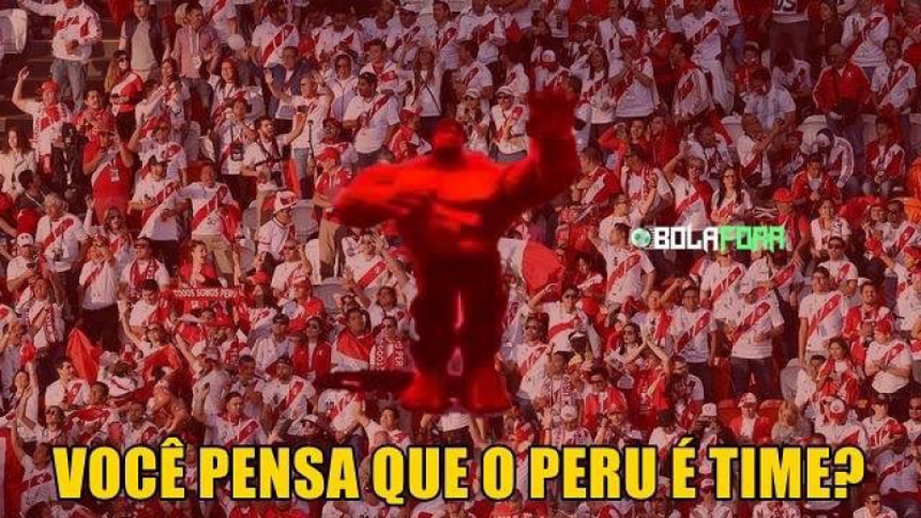 Os memes de Brasil 0 x 1 Peru