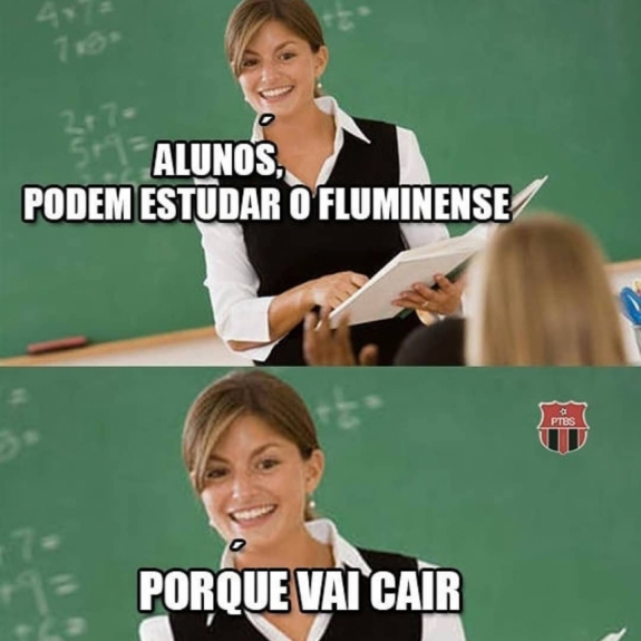 Possível rebaixamento do Fluminense rende memes