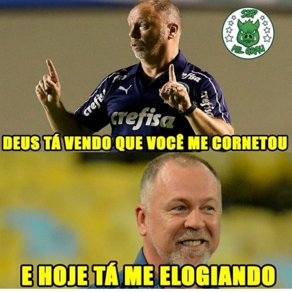 Brasileirão: os memes de Palmeiras 3 x 0 Fluminense