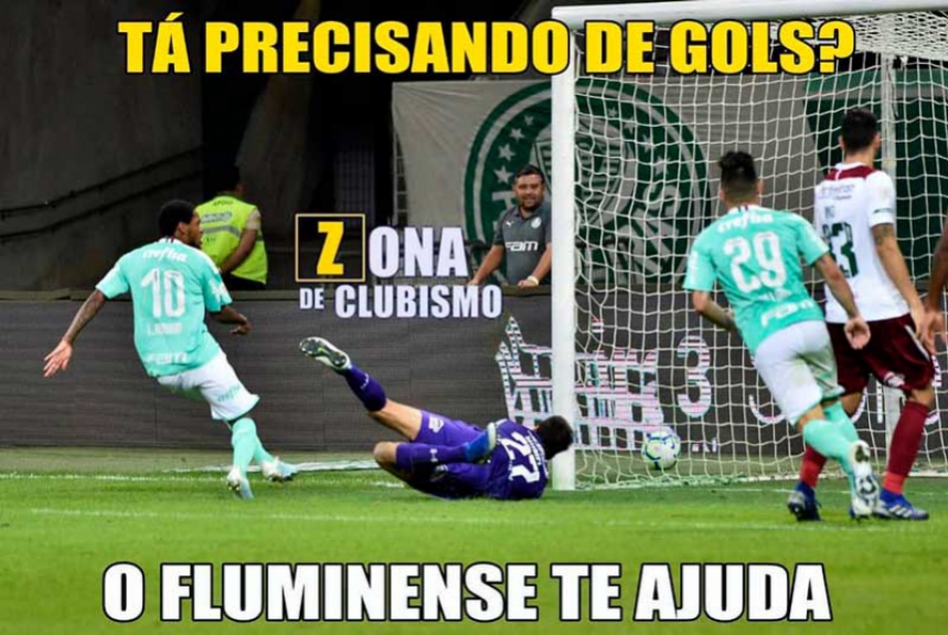 Brasileirão: os memes de Palmeiras 3 x 0 Fluminense