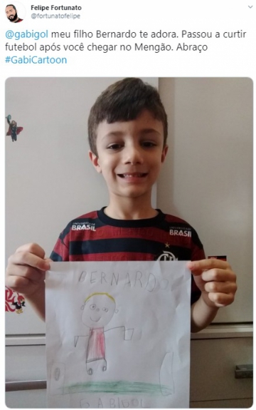 #GabiCartoon: confira as imagens selecionadas pelo próprio Gabigol