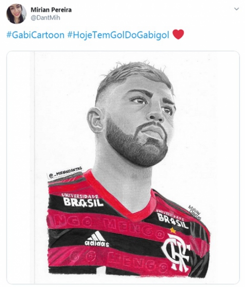 #GabiCartoon: confira as imagens selecionadas pelo próprio Gabigol