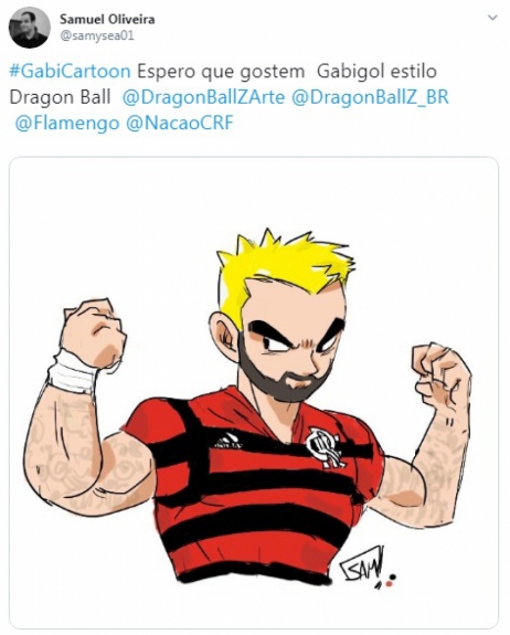 #GabiCartoon: confira as imagens selecionadas pelo próprio Gabigol