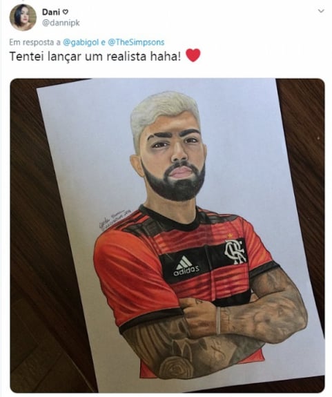 #GabiCartoon: confira as imagens selecionadas pelo prÃ³prio Gabigol