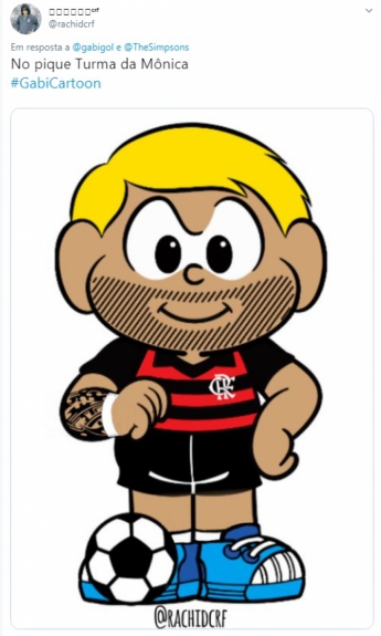 #GabiCartoon: confira as imagens selecionadas pelo prÃ³prio Gabigol