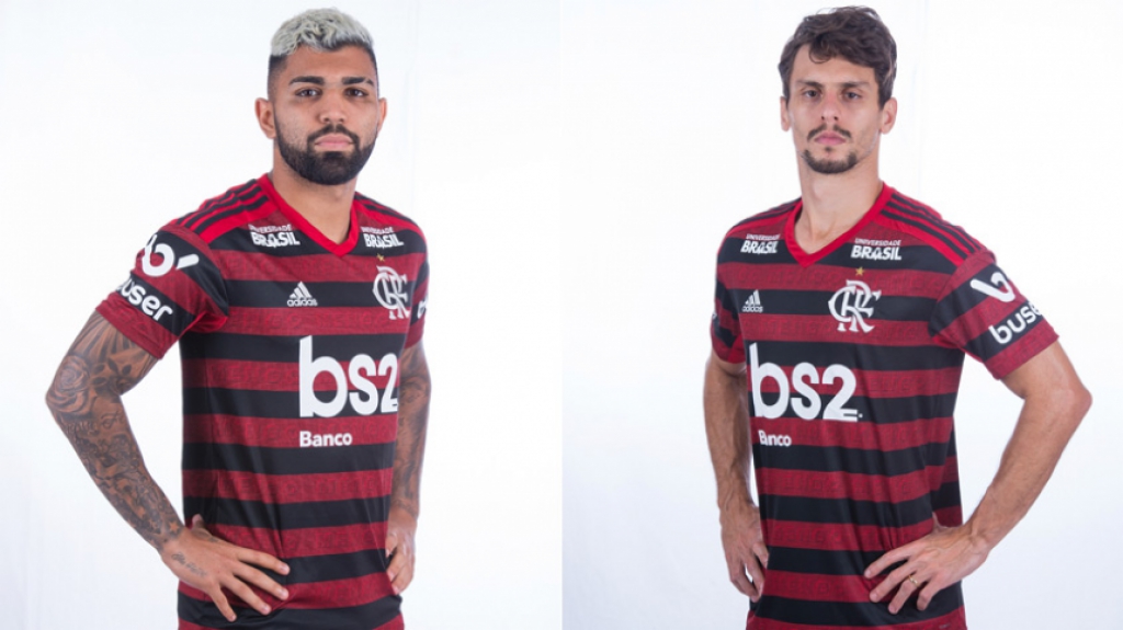 Montagem - Gabriel Barbosa e Rodrigo Caio