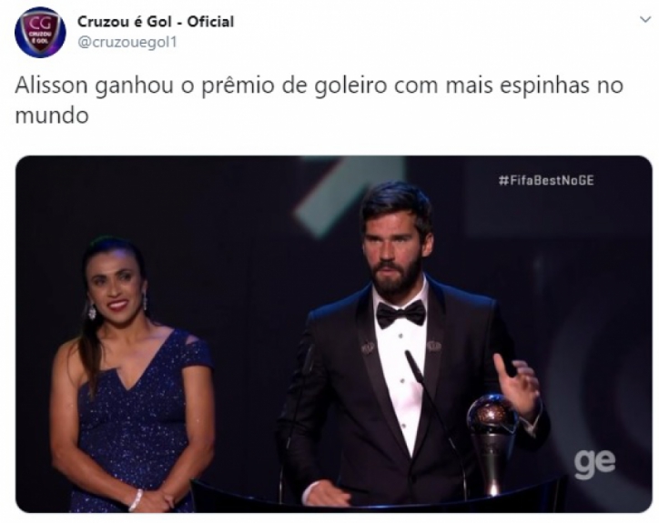 The Best: premiação da Fifa inspira memes na web