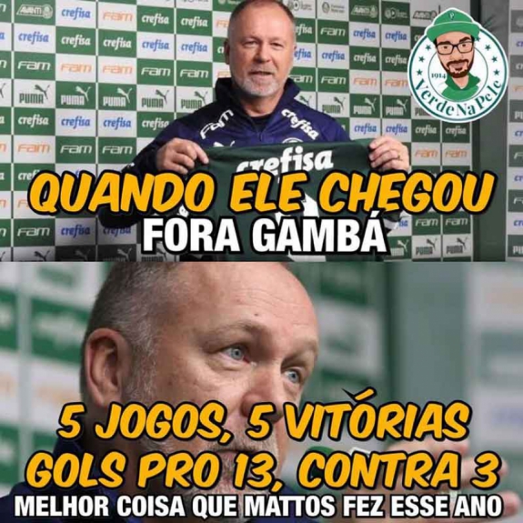 Brasileirão: os memes de Palmeiras 6 x 2 CSA