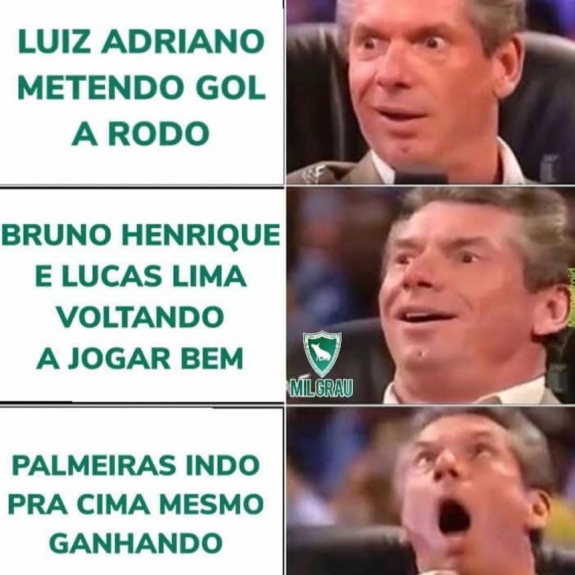 Brasileirão: os memes de Palmeiras 6 x 2 CSA