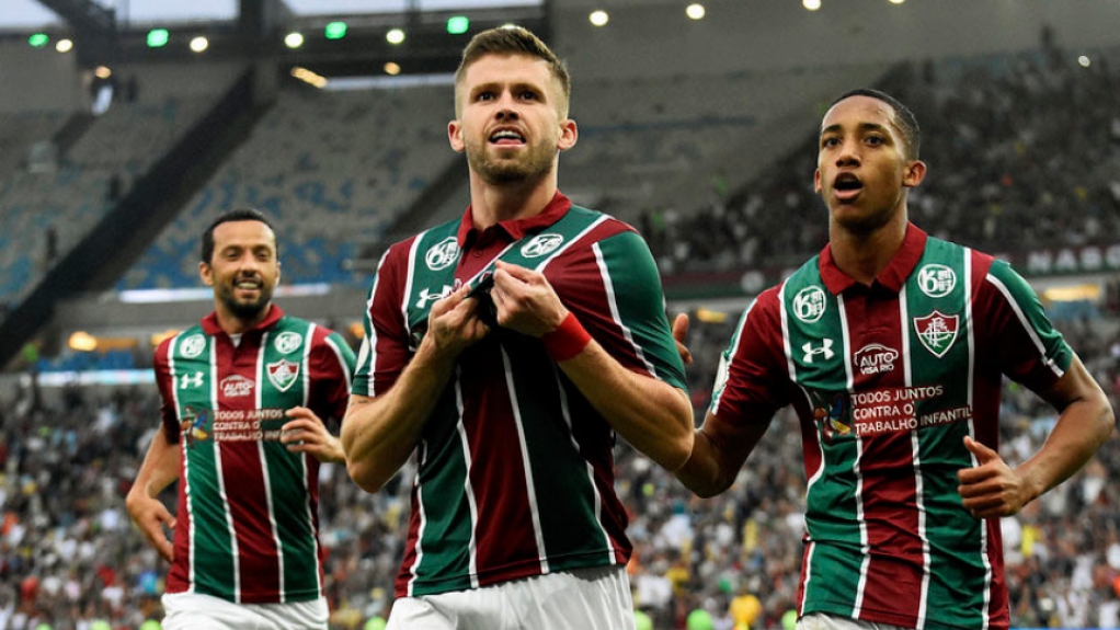 Fluminense x Grêmio - Comemoração