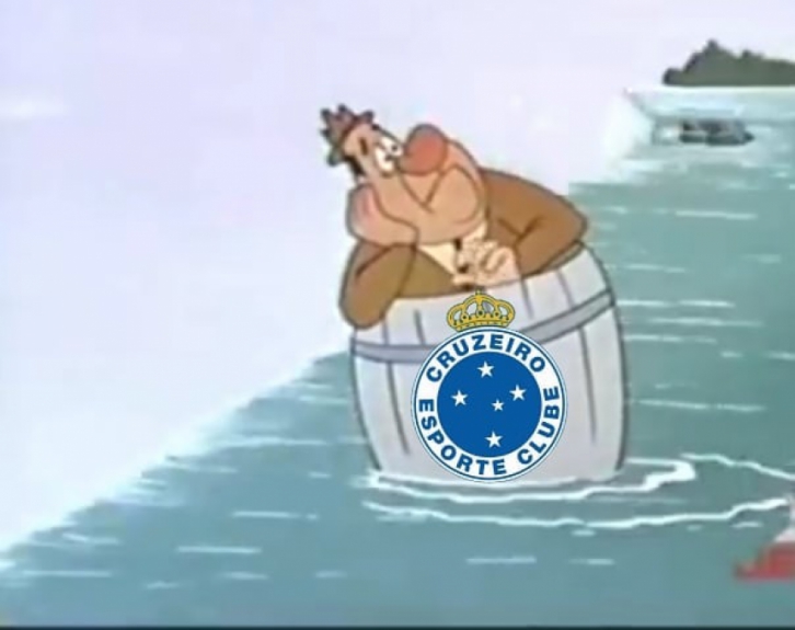 Cruzeiro no Z4 vira piada para os rivais