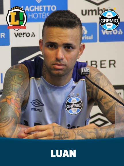 Atuações Grêmio Luan