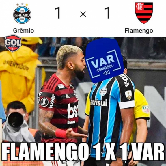Libertadores: os memes de Grêmio 1 x 1 Flamengo