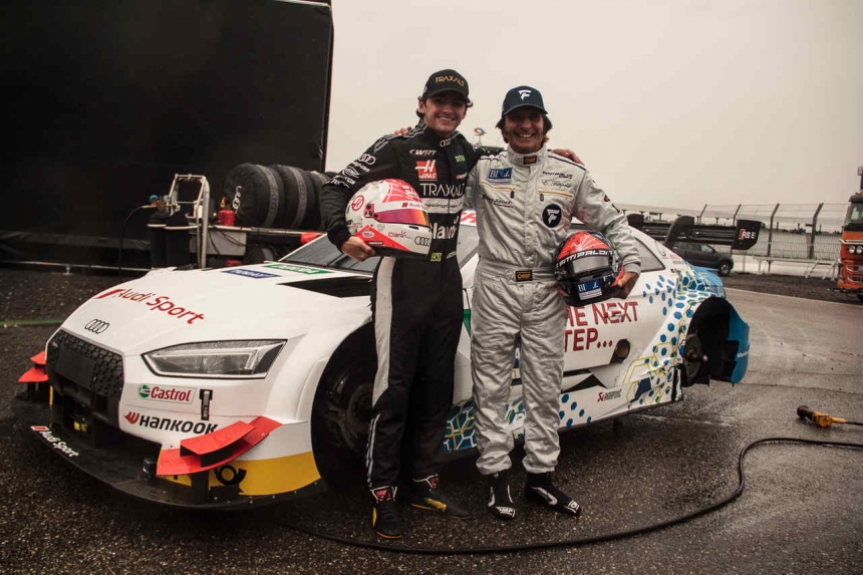 Pietro e Emerson Fittipaldi na DTM