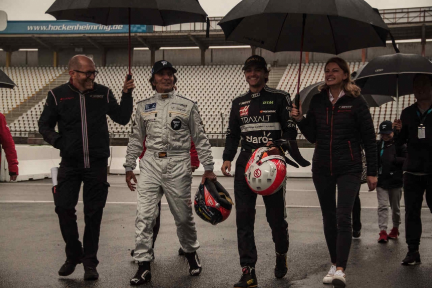 Pietro e Emerson Fittipaldi na DTM
