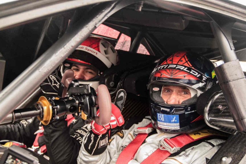 Pietro e Emerson Fittipaldi na DTM