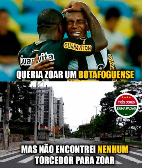 Brasileirão: os memes de Botafogo 0 x 1 Fluminense