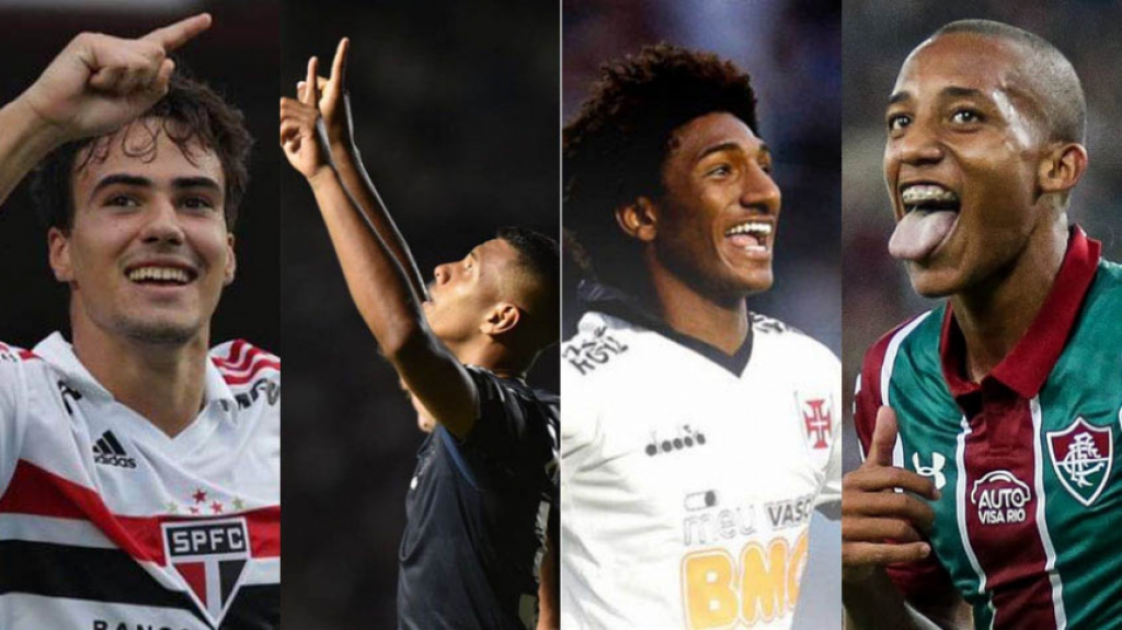Montagem - Igor Gomes, Taílson, Talles Magno e João Pedro