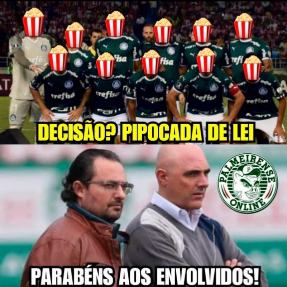 Brasileirão: os memes de Santos 2 x 0 Palmeiras