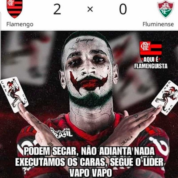 Brasileirão: os memes de Flamengo 2 x 0 Fluminense