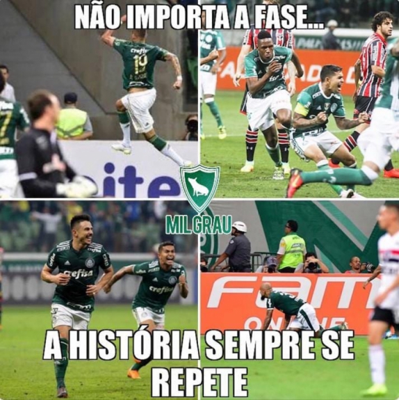 Brasileirão: os memes de Palmeiras 3 x 0 São Paulo