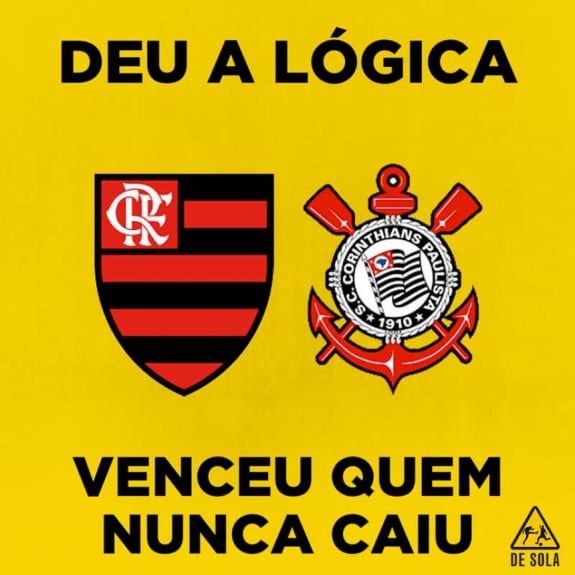 Brasileirão: os memes de Flamengo 4 x 1 Corinthians