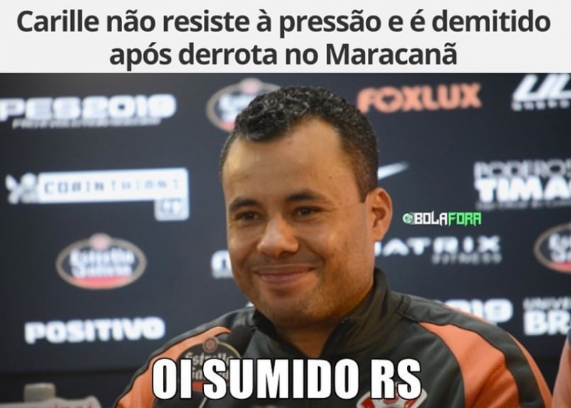 Brasileirão: os memes de Flamengo 4 x 1 Corinthians