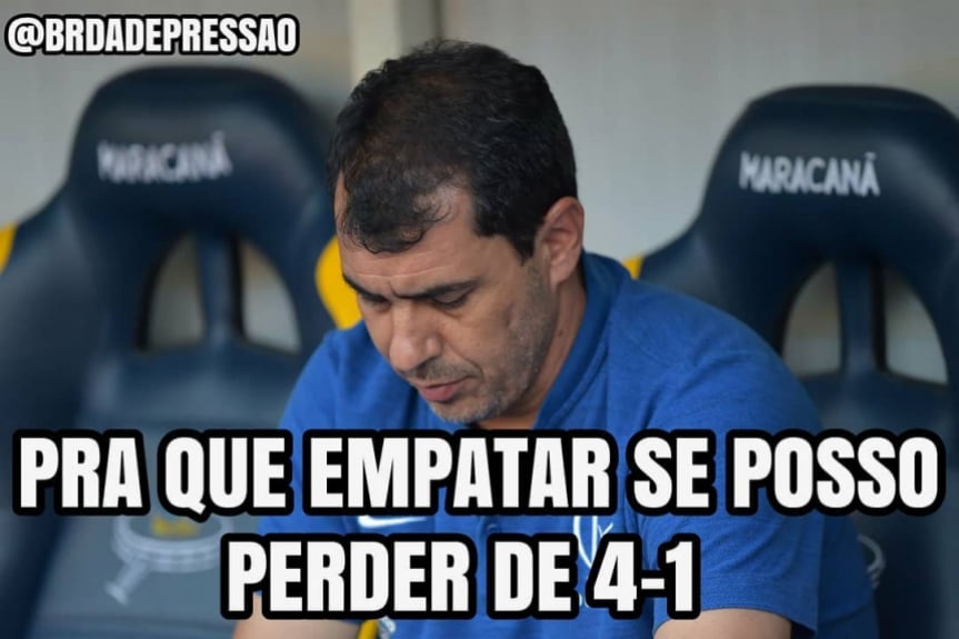 Brasileirão: os memes de Flamengo 4 x 1 Corinthians