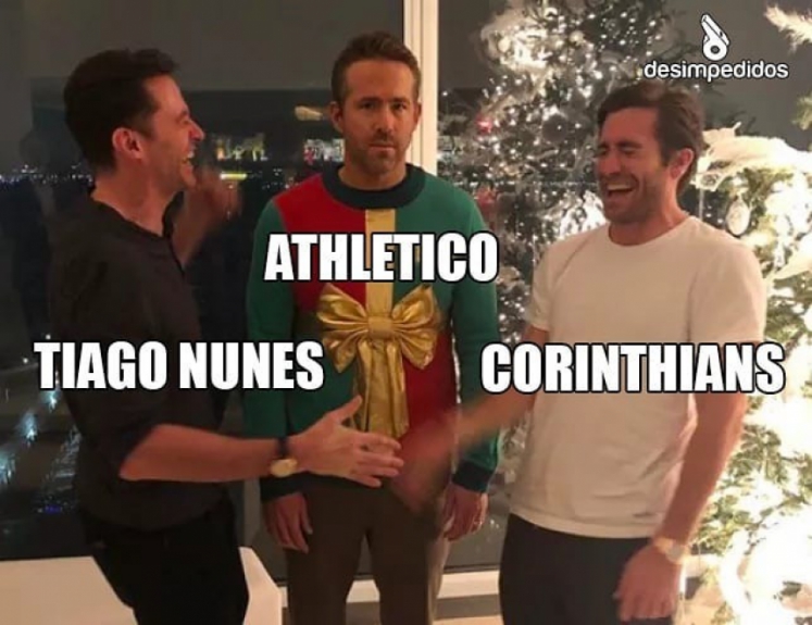 Tiago Nunes vira assunto em memes nas redes sociais