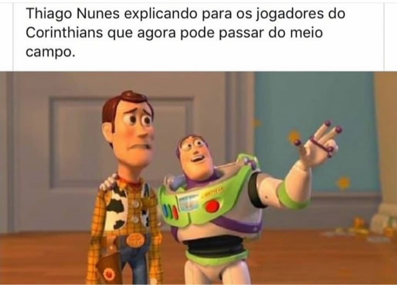Tiago Nunes vira assunto em memes nas redes sociais