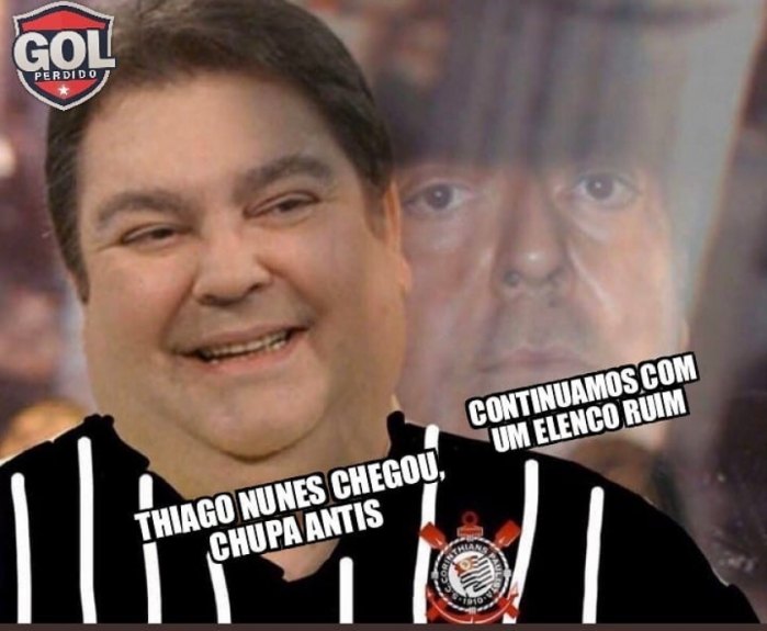 Tiago Nunes vira assunto em memes nas redes sociais