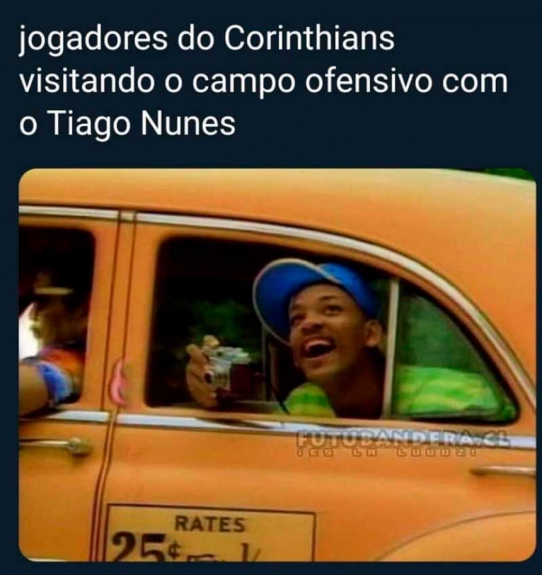 Tiago Nunes vira assunto em memes nas redes sociais