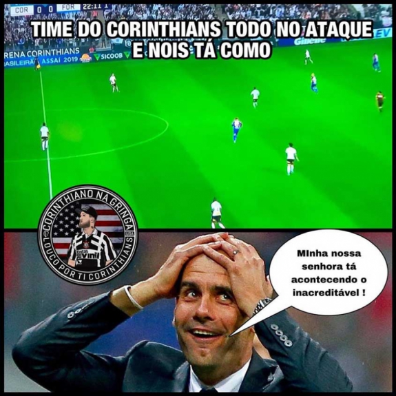 Brasileirão: os memes de Corinthians 3 x 2 Fortaleza