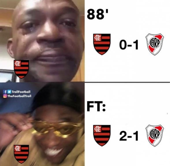 Os memes do título do Flamengo na Libertadores