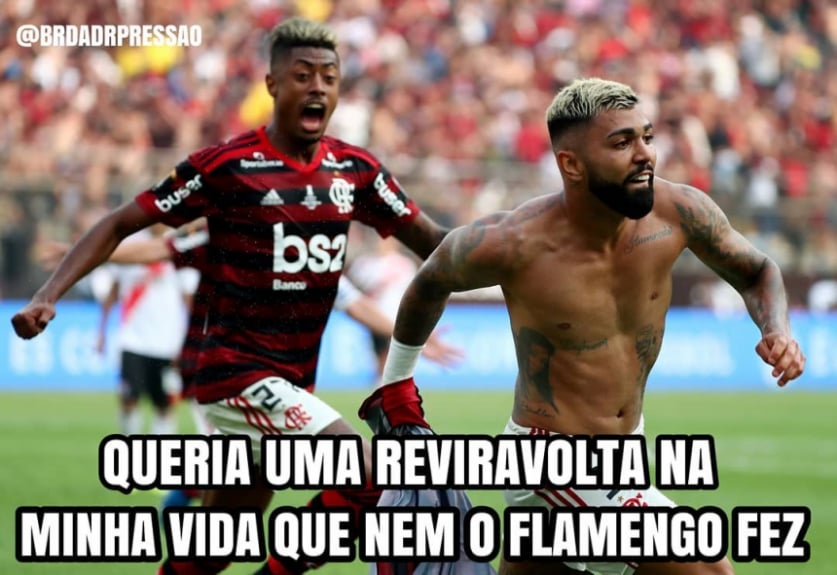 Os memes do título do Flamengo na Libertadores