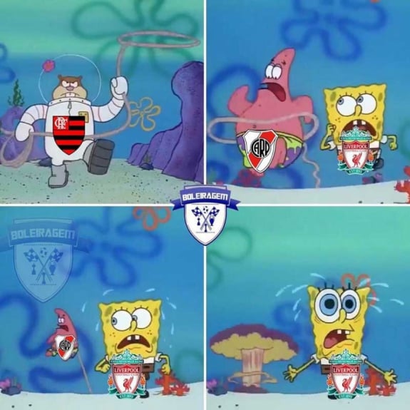 Os memes do título do Flamengo na Libertadores