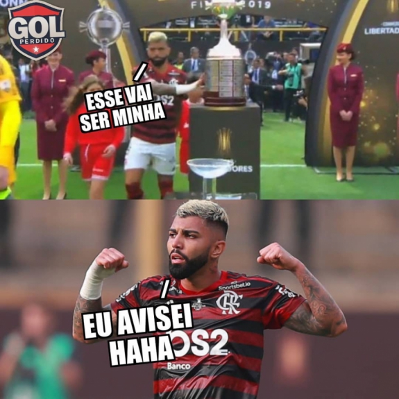 Os memes do título do Flamengo na Libertadores