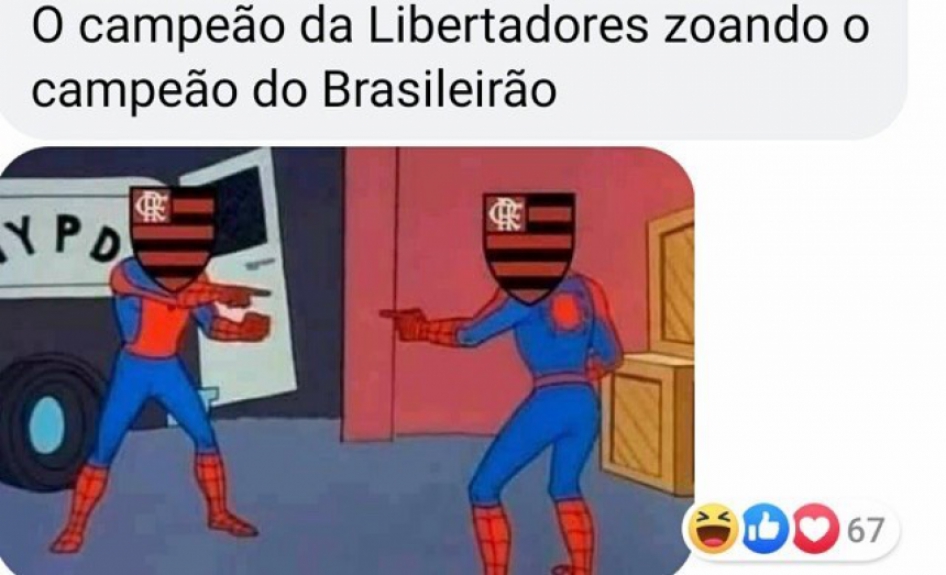 Os memes do título do Brasileirão do Flamengo