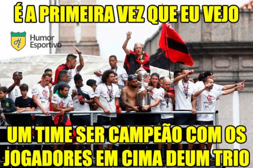 Os memes do título do Brasileirão do Flamengo