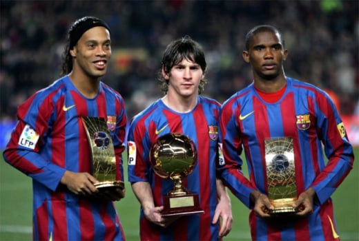 Era R10 + era Messi \u003d 26 títulos do Barcelona em uma década | LANCE!