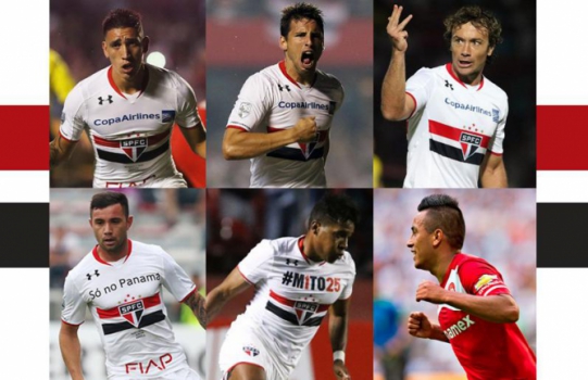 Com Cueva, São Paulo bate recorde de estrangeiros no elenco