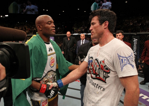 Anderson Silva, Chael Sonnen (FOTO: Divulgação/UFC)