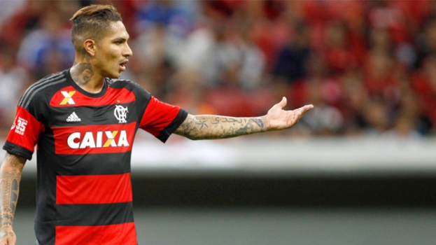 HOME - Flamengo x Vasco - Campeonato Carioca - Guerrero (Foto: Adalberto Marques/AGIF/LANCE!Press)